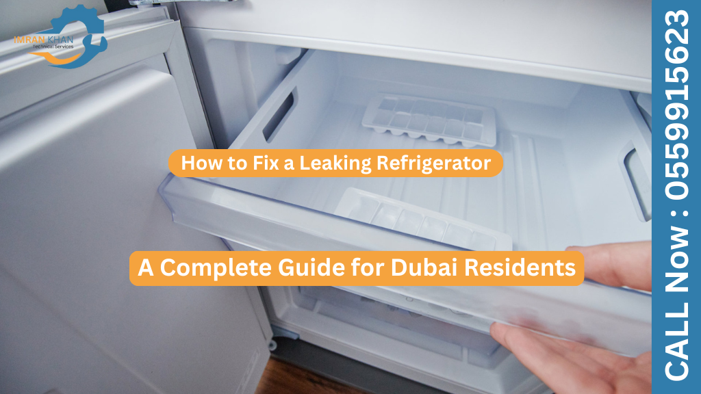 How to Fix a Leaking Refrigerator: A Complete Guide for Dubai Residents 4 Fix a Leaking Refrigerator