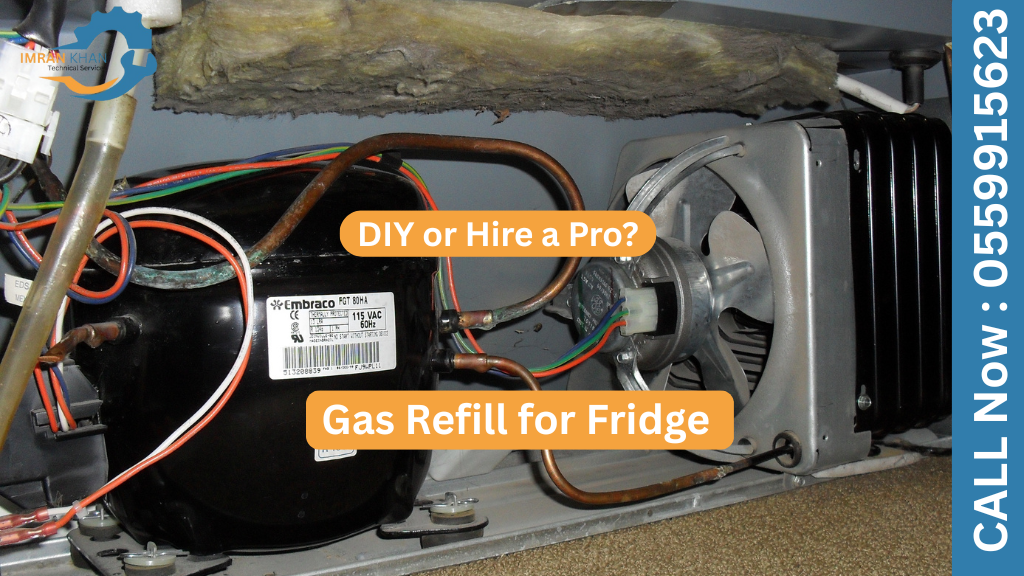 Gas Refill for Fridge