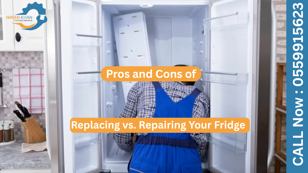 Pros and Cons of Replacing vs. Repairing Your Fridge 1 Replacing vs. Repairing
