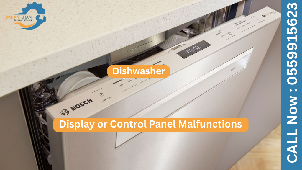 Dishwasher Display or Control Panel Malfunctions 1 Dishwasher Display or Control