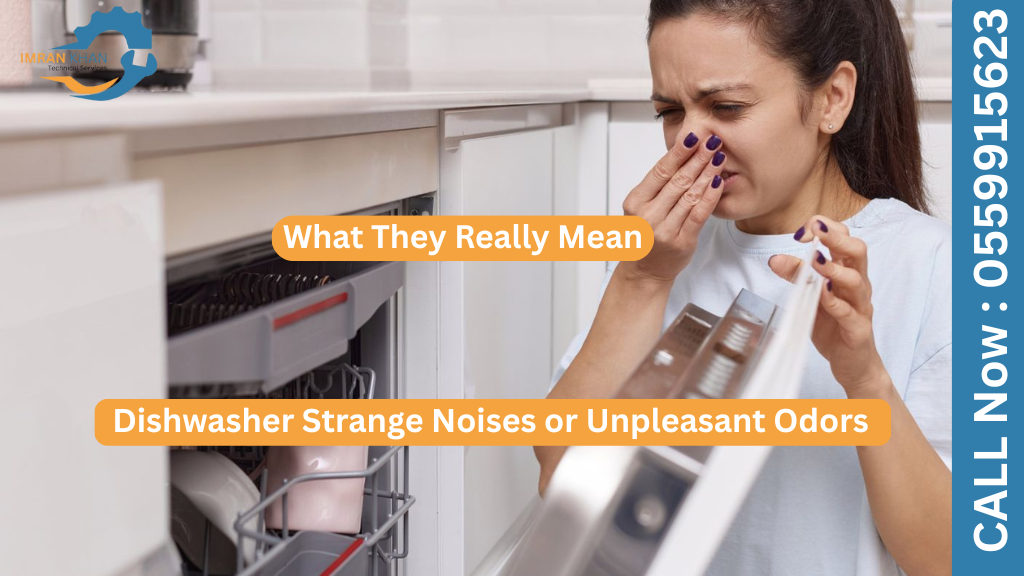 Dishwasher Strange Noises or Unpleasant Odors: What They Really Mean 5 Dishwasher Strange Noises