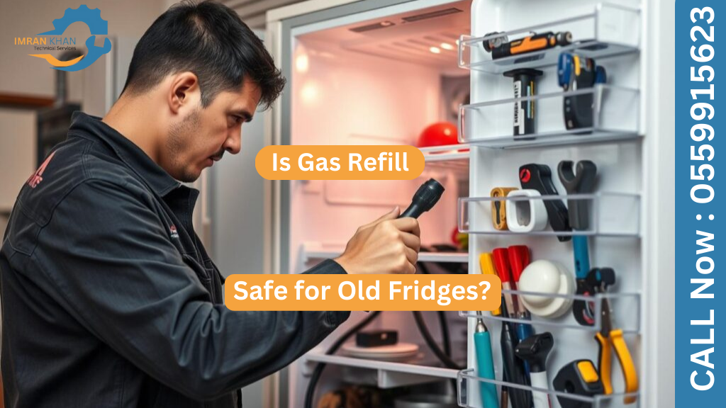 Is Gas Refill Safe for Old Fridges?