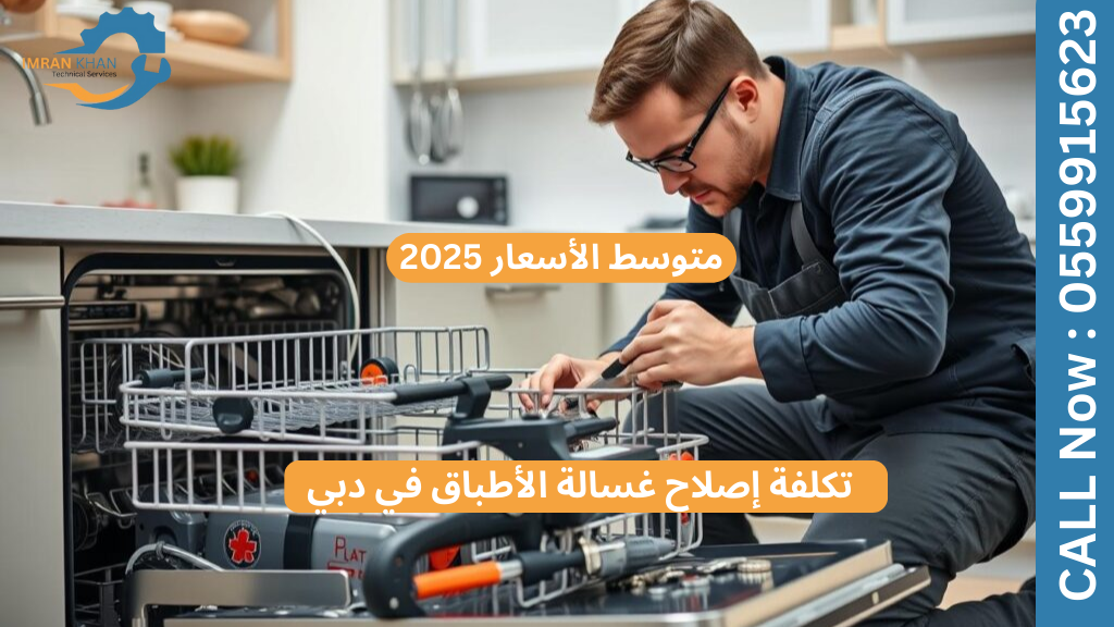 تكلفة إصلاح غسالة الأطباق في دبي | متوسط ​​الأسعار 2025