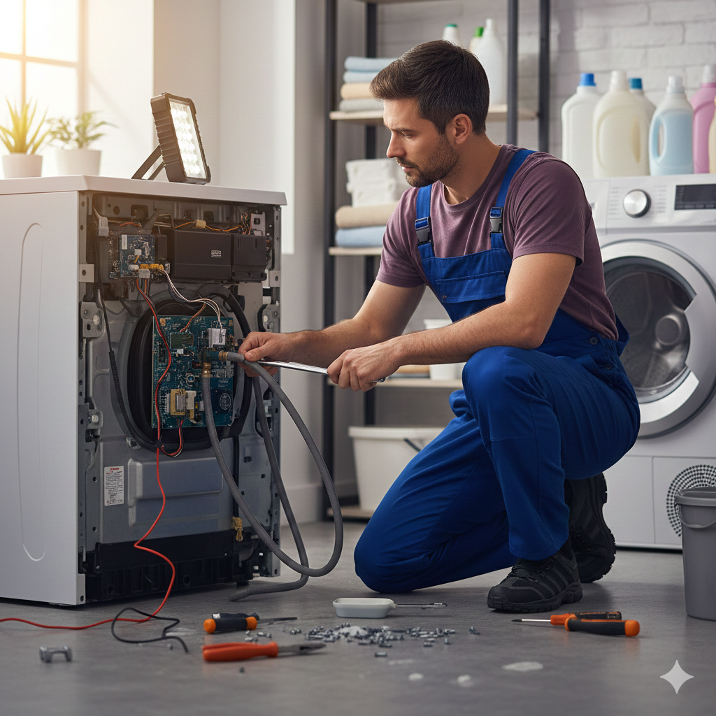 الغسالة لا تعمل – إصلاح سريع دبي