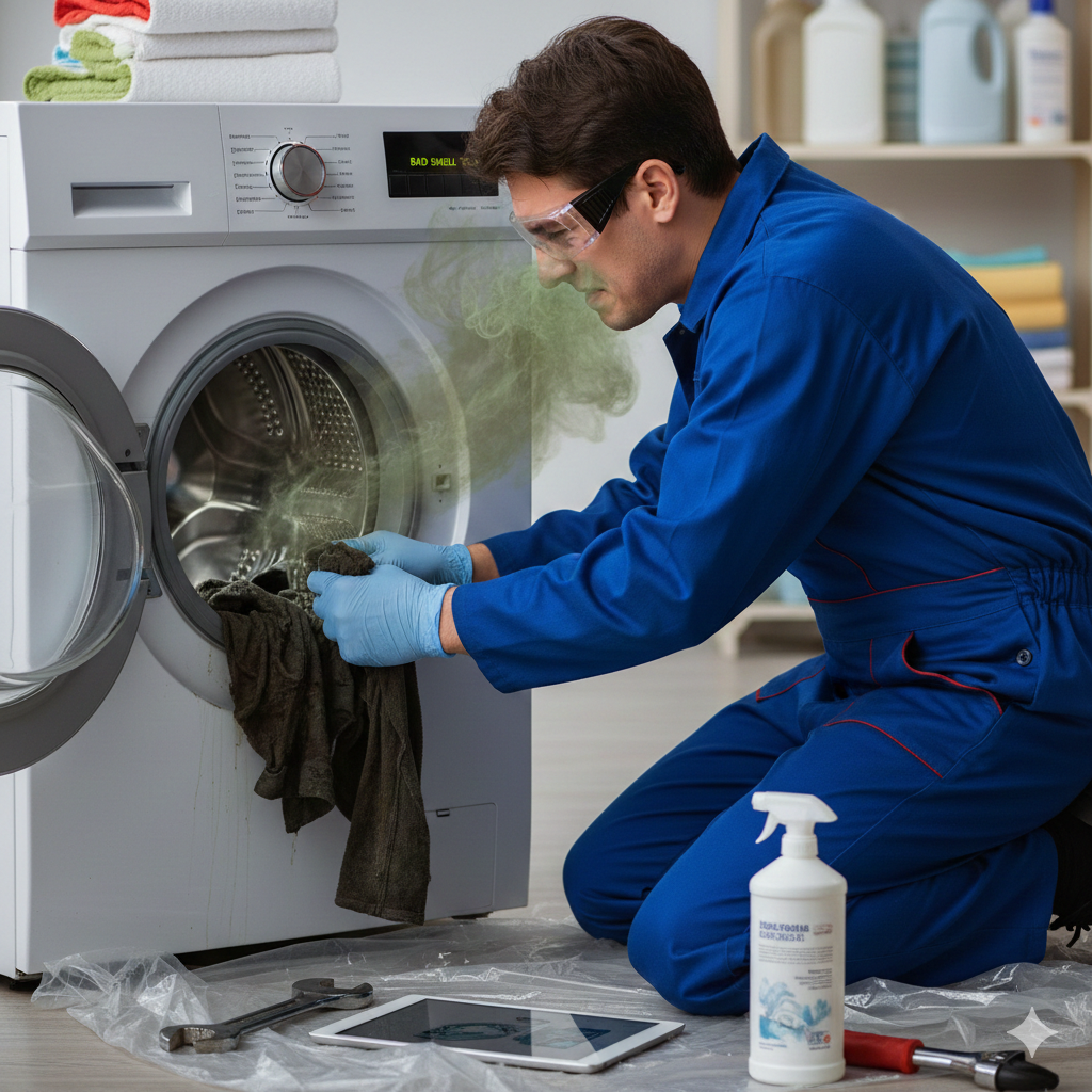 رائحة الغسالة كريهة - خدمة إزالة الروائح في دبي 1 رائحة-الغسالة-كريهة-خدمة-إزالة-