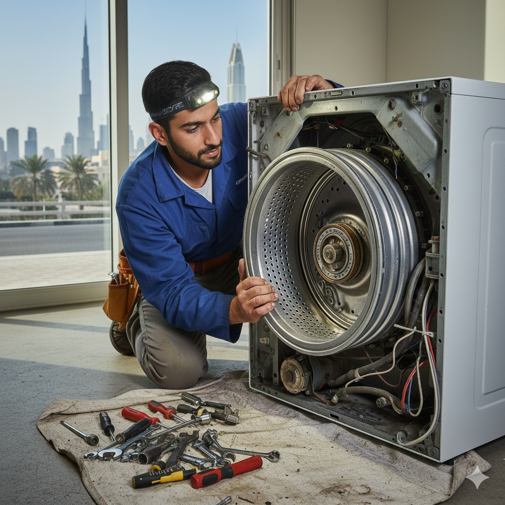Washing Machine Clothes Getting Torn—Drum Repair in Dubai 4 Gemini Generated Image id74a4id74a4id74