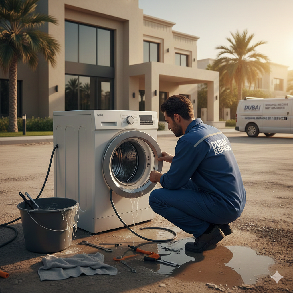 Washing Machine Not Draining Water? Common Causes in Dubai 4 Gemini Generated Image vds1movds1movds1