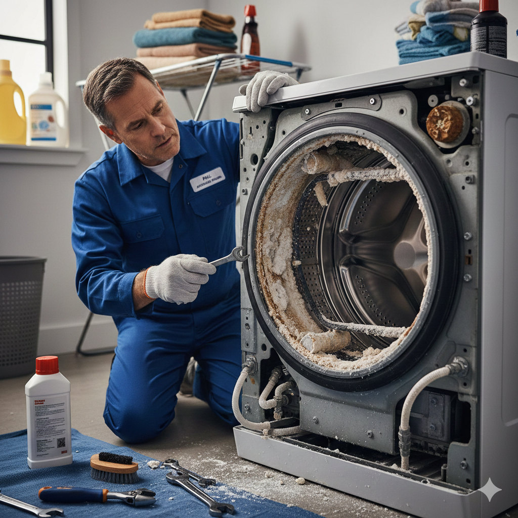 How Hard Water in Dubai Damages Washing Machines 2 How Hard Water in Dubai Damages Washing Machines