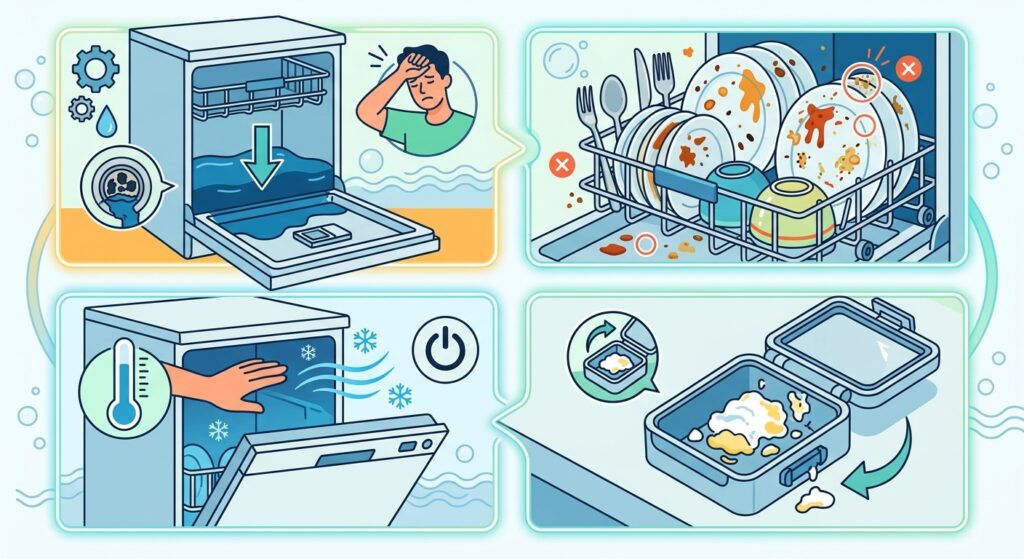 Dishwasher Not Finishing Wash Cycle? Complete Guide & Quick Fixes 1 Signs Your Dishwasher Is Not Completing Its Cycle