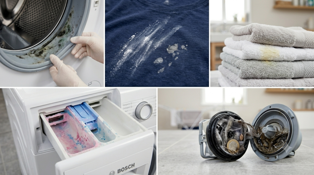 Signs Your Washing Machine Is Not Cleaning Properly